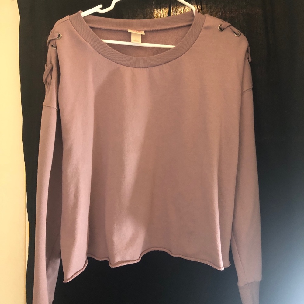 Target Mossimo Supply Co cropped sweatshirt